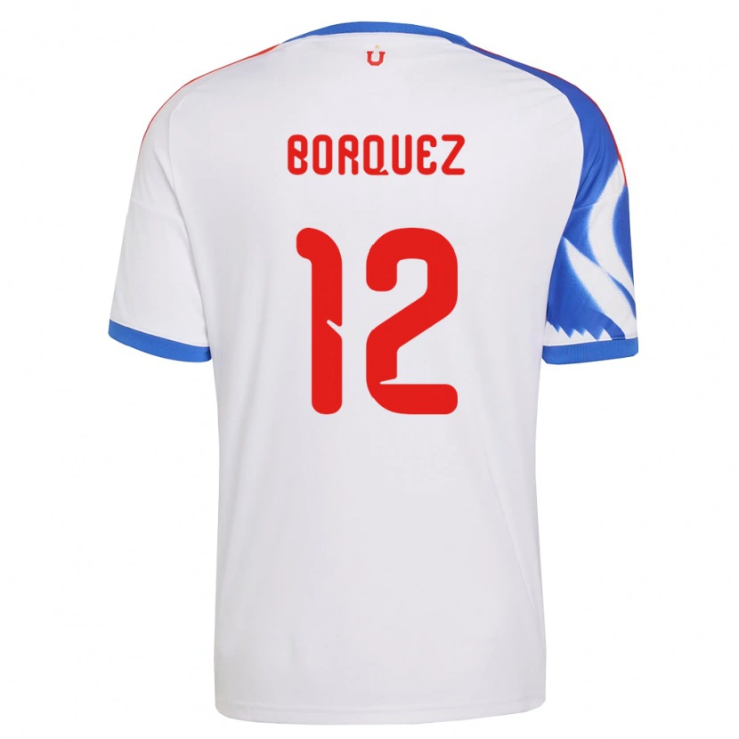 Danxen Damen Gabriela Bórquez #12 Weiß Marineblau Auswärtstrikot Trikot 2026/27 T-Shirt Schweiz