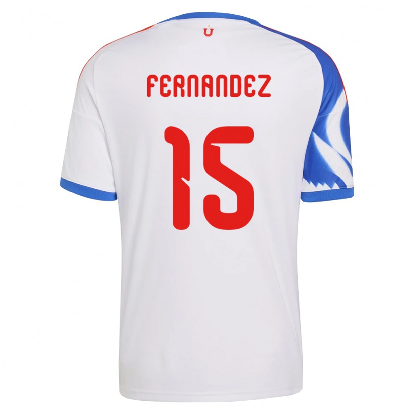 Danxen Damen Vicente Fernández #15 Weiß Marineblau Auswärtstrikot Trikot 2026/27 T-Shirt Schweiz