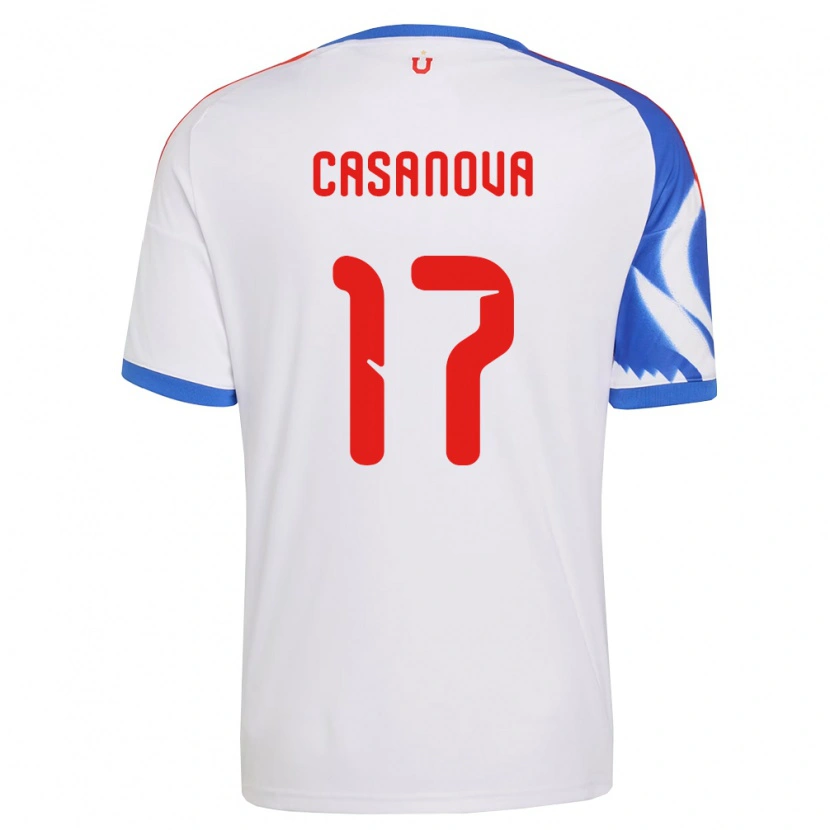 Danxen Damen Luis Casanova #17 Weiß Marineblau Auswärtstrikot Trikot 2026/27 T-Shirt Schweiz
