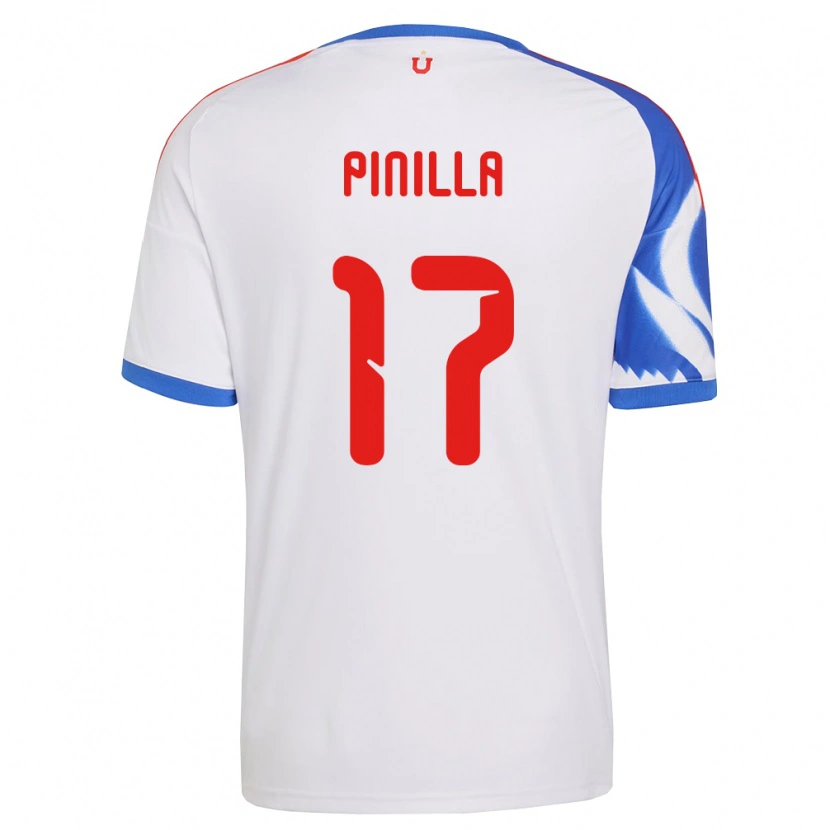 Danxen Damen Fernanda Pinilla #17 Weiß Marineblau Auswärtstrikot Trikot 2026/27 T-Shirt Schweiz