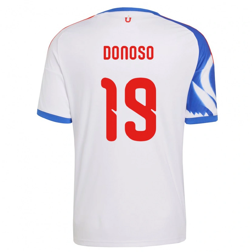 Danxen Damen Fabián Donoso #19 Weiß Marineblau Auswärtstrikot Trikot 2026/27 T-Shirt Schweiz