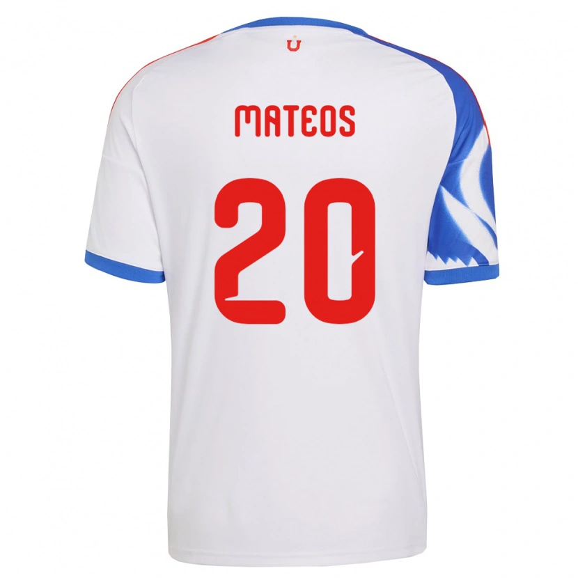 Danxen Damen Federico Mateos #20 Weiß Marineblau Auswärtstrikot Trikot 2026/27 T-Shirt Schweiz