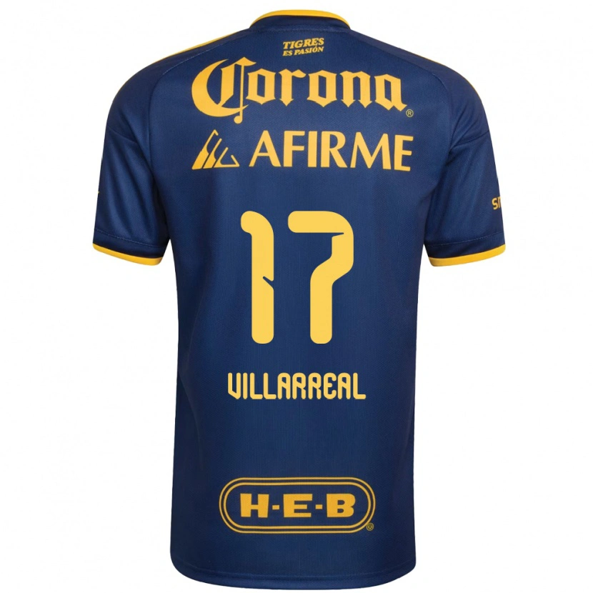 Danxen Damen Natalia Villarreal #17 Königsblau Gelb Auswärtstrikot Trikot 2026/27 T-Shirt Schweiz