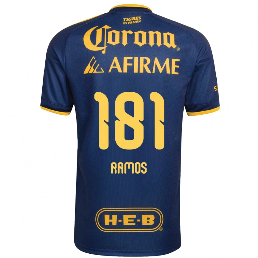 Danxen Damen Anthony Ramos #181 Königsblau Gelb Auswärtstrikot Trikot 2026/27 T-Shirt Schweiz