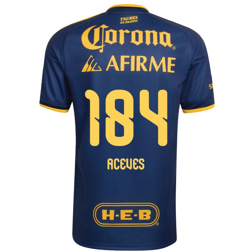Danxen Damen Israel Aceves #184 Königsblau Gelb Auswärtstrikot Trikot 2026/27 T-Shirt Schweiz