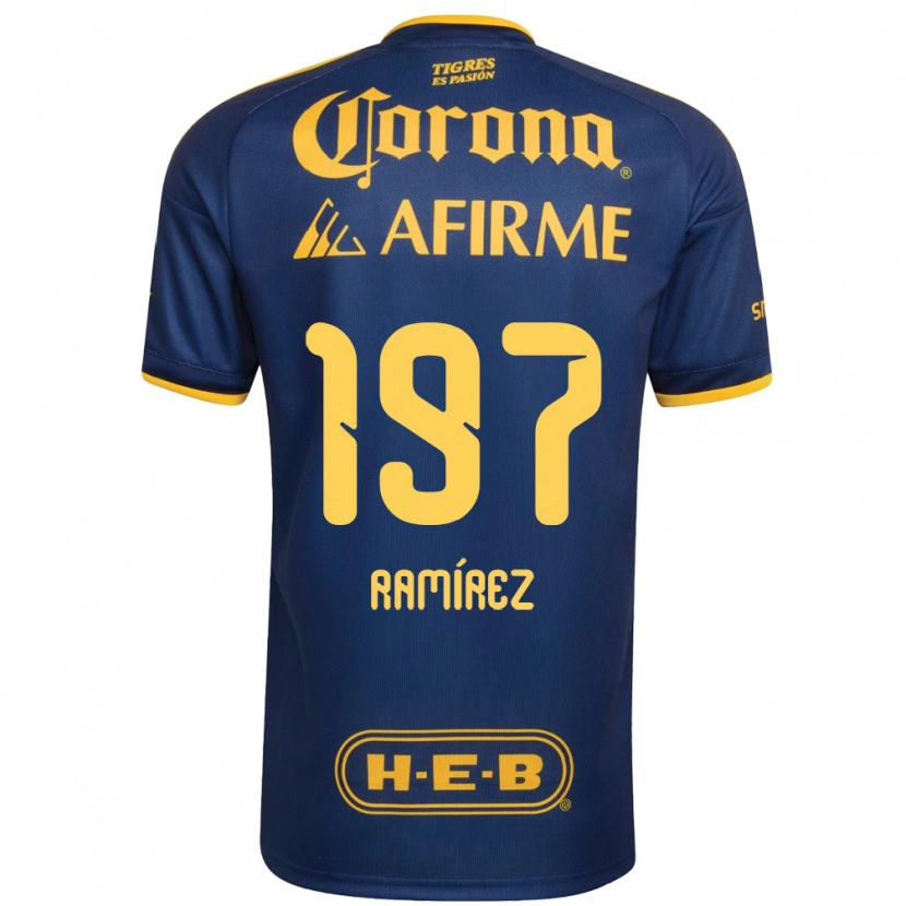 Danxen Damen Ángel Ramírez #197 Königsblau Gelb Auswärtstrikot Trikot 2026/27 T-Shirt Schweiz