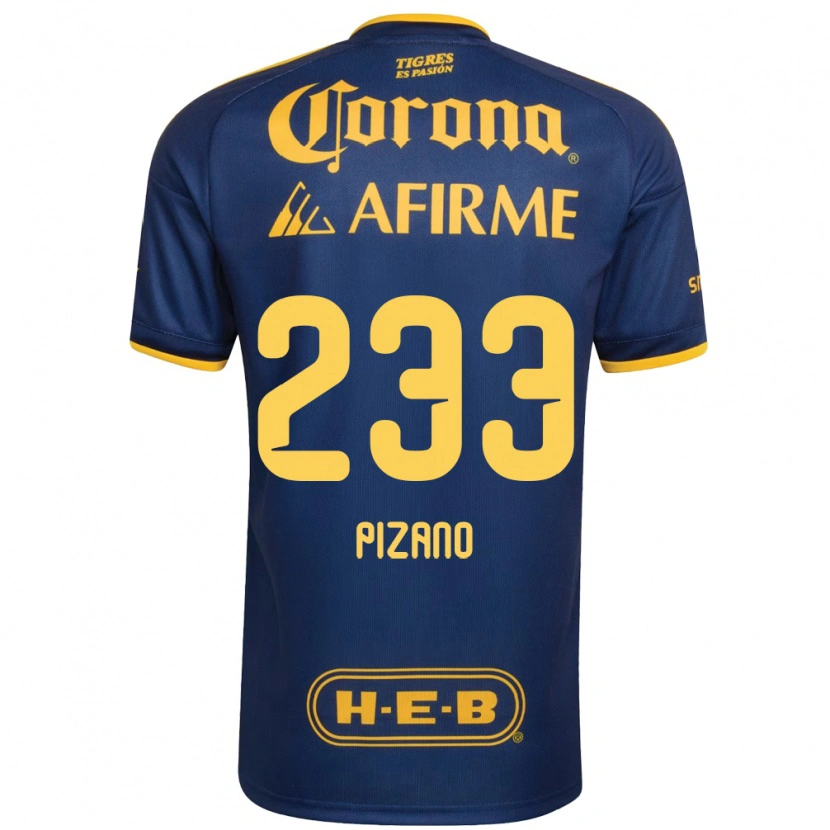 Danxen Damen Juan Pizano #233 Königsblau Gelb Auswärtstrikot Trikot 2026/27 T-Shirt Schweiz