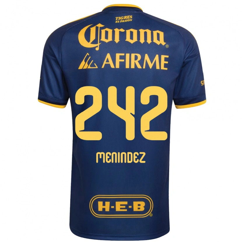 Danxen Damen Jonathan Menindez #242 Königsblau Gelb Auswärtstrikot Trikot 2026/27 T-Shirt Schweiz