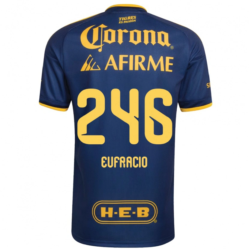 Danxen Damen Enrique Eufracio #246 Königsblau Gelb Auswärtstrikot Trikot 2026/27 T-Shirt Schweiz