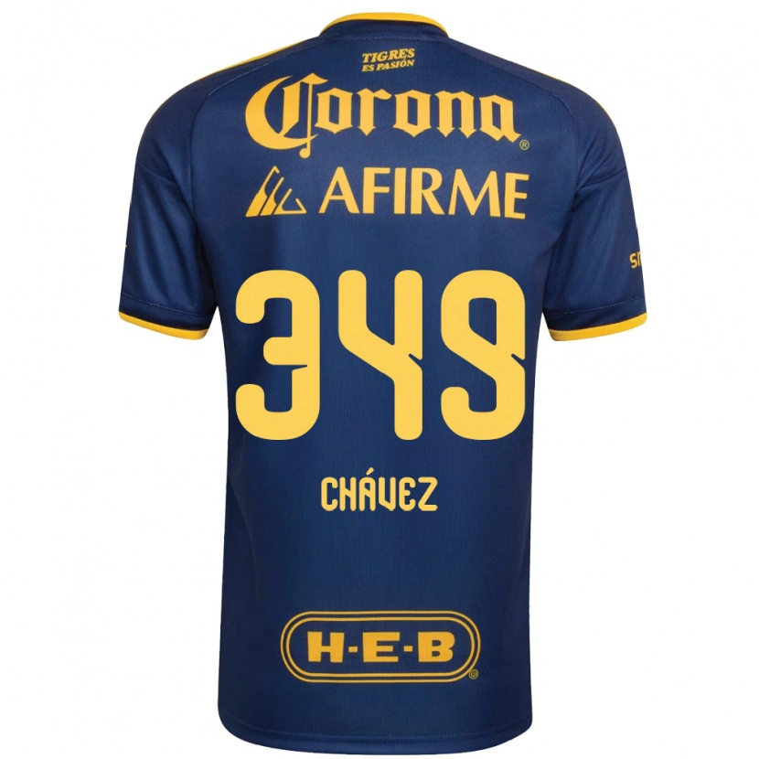 Danxen Damen Jorge Chávez #349 Königsblau Gelb Auswärtstrikot Trikot 2026/27 T-Shirt Schweiz