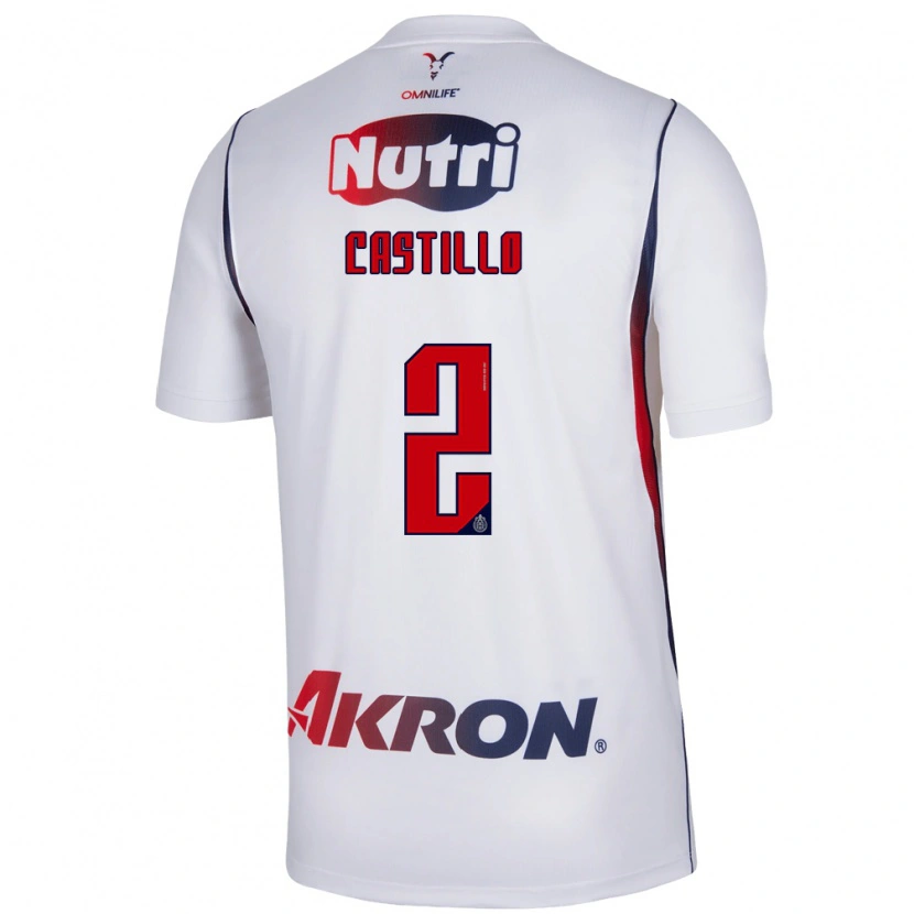 Danxen Damen José Castillo #2 Rot Weiß Marineblau Auswärtstrikot Trikot 2026/27 T-Shirt Schweiz