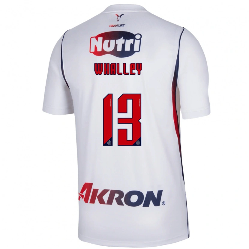Danxen Damen Óscar Whalley #13 Rot Weiß Marineblau Auswärtstrikot Trikot 2026/27 T-Shirt Schweiz