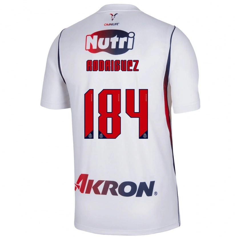Danxen Damen Emiliano Rodríguez #184 Rot Weiß Marineblau Auswärtstrikot Trikot 2026/27 T-Shirt Schweiz
