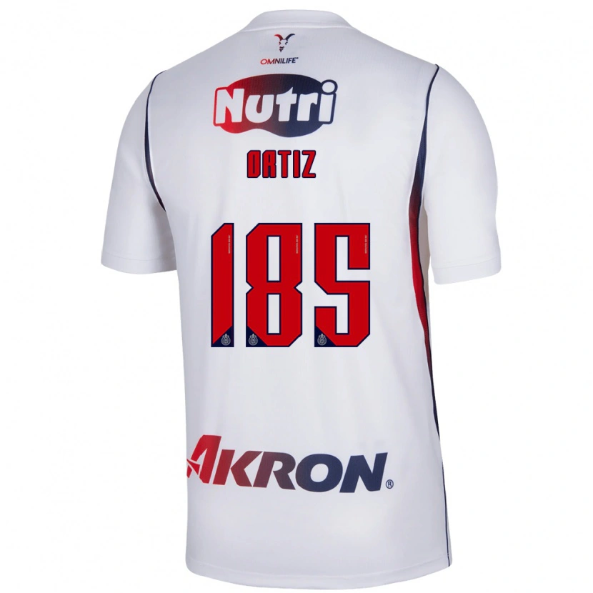 Danxen Damen Gibrán Ortiz #185 Rot Weiß Marineblau Auswärtstrikot Trikot 2026/27 T-Shirt Schweiz