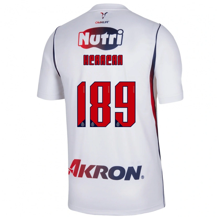 Danxen Damen Antonio Herrera #189 Rot Weiß Marineblau Auswärtstrikot Trikot 2026/27 T-Shirt Schweiz