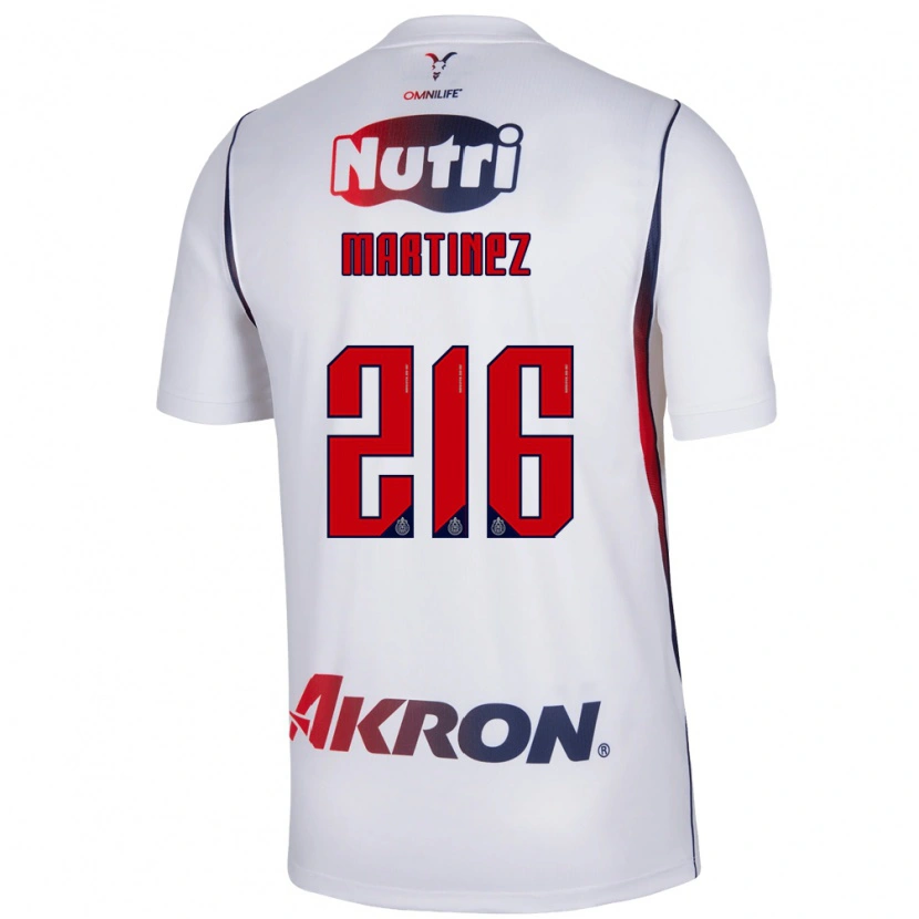 Danxen Damen Isaac Martínez #216 Rot Weiß Marineblau Auswärtstrikot Trikot 2026/27 T-Shirt Schweiz