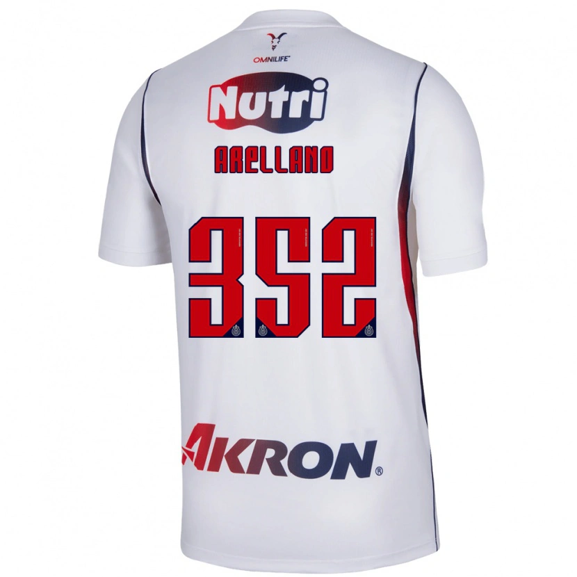 Danxen Damen Santiago Arellano #352 Rot Weiß Marineblau Auswärtstrikot Trikot 2026/27 T-Shirt Schweiz