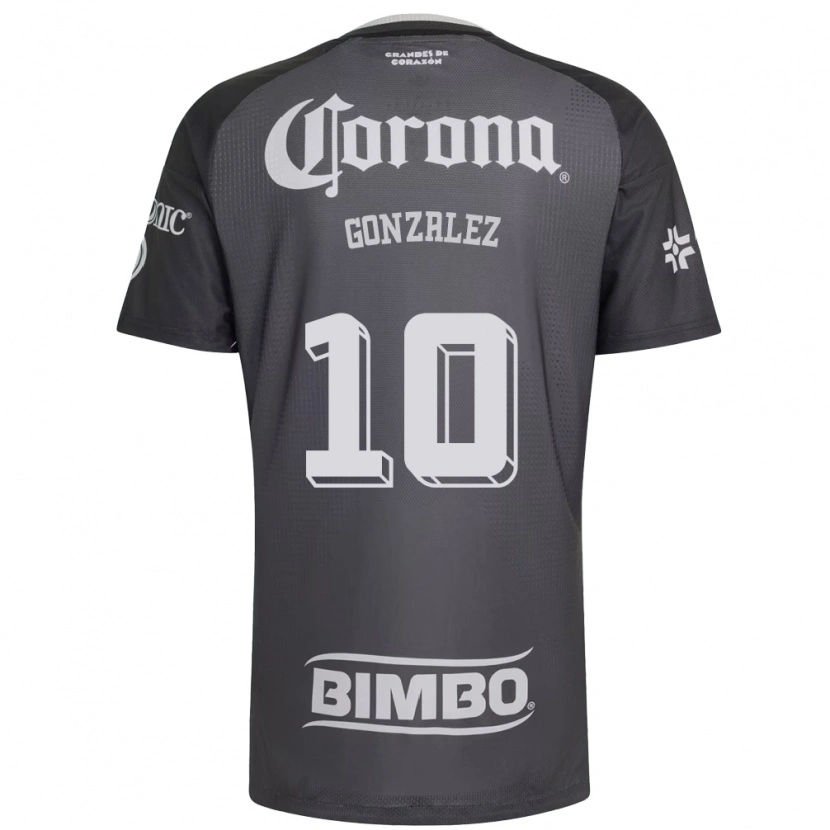 Danxen Damen Alison Gonzalez #10 Grau Weiß Schwarz Auswärtstrikot Trikot 2026/27 T-Shirt Schweiz