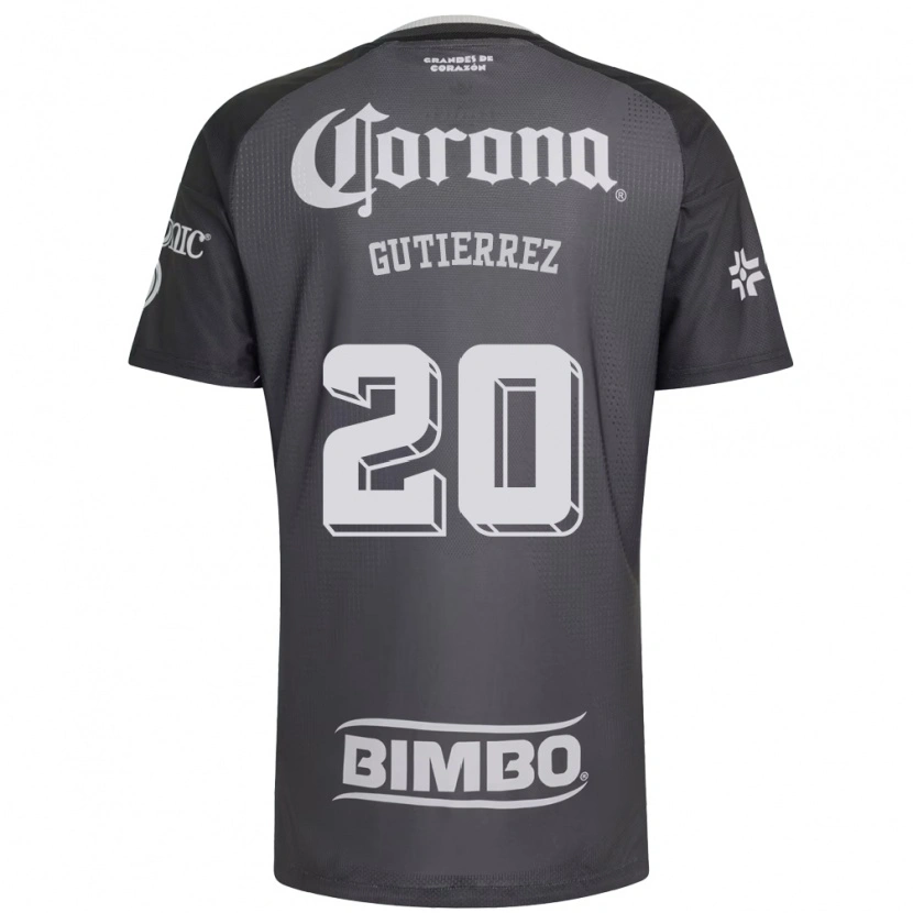 Danxen Damen Alexis Gutiérrez #20 Grau Weiß Schwarz Auswärtstrikot Trikot 2026/27 T-Shirt Schweiz