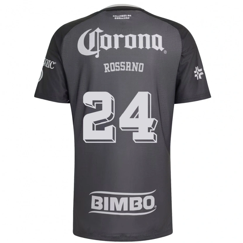 Danxen Damen Franco Rossano #24 Grau Weiß Schwarz Auswärtstrikot Trikot 2026/27 T-Shirt Schweiz