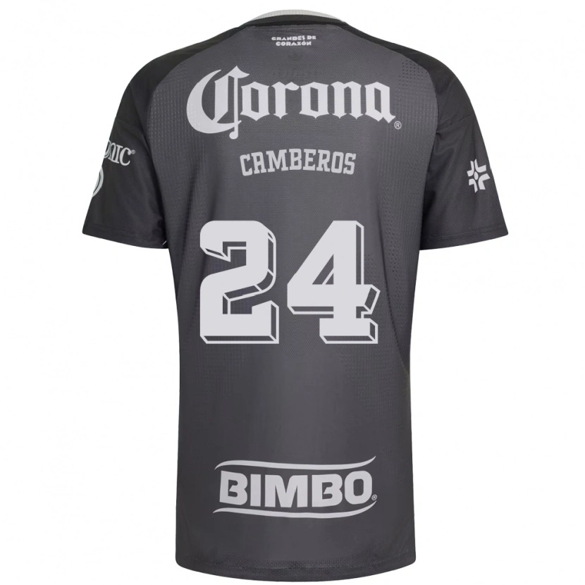 Danxen Damen Scarlett Camberos #24 Grau Weiß Schwarz Auswärtstrikot Trikot 2026/27 T-Shirt Schweiz