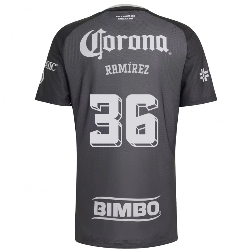 Danxen Damen Miguel Ramírez #36 Grau Weiß Schwarz Auswärtstrikot Trikot 2026/27 T-Shirt Schweiz