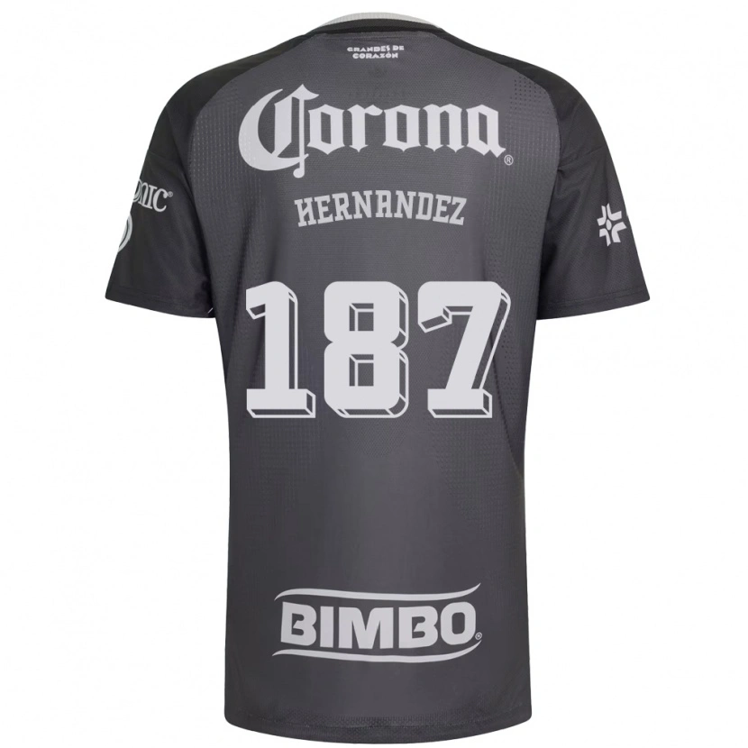 Danxen Damen Miguel Hernández #187 Grau Weiß Schwarz Auswärtstrikot Trikot 2026/27 T-Shirt Schweiz