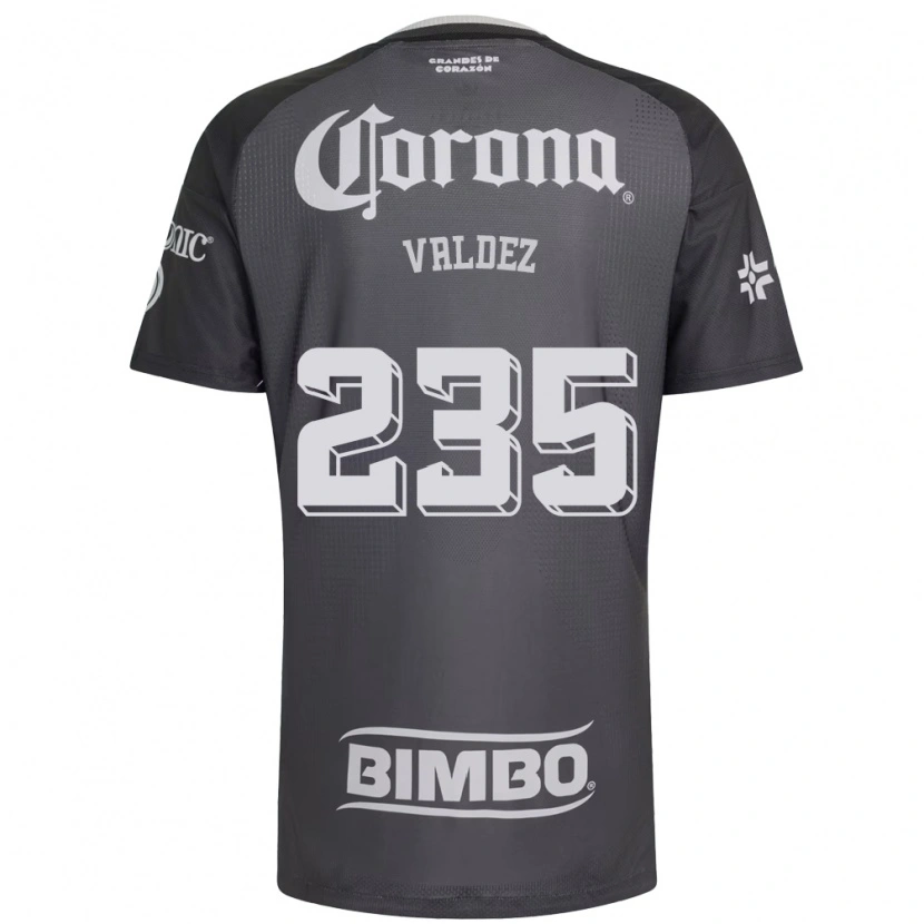 Danxen Damen Adonai Valdez #235 Grau Weiß Schwarz Auswärtstrikot Trikot 2026/27 T-Shirt Schweiz
