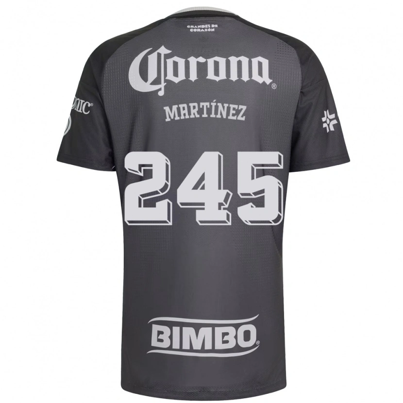 Danxen Damen Óscar Martínez #245 Grau Weiß Schwarz Auswärtstrikot Trikot 2026/27 T-Shirt Schweiz