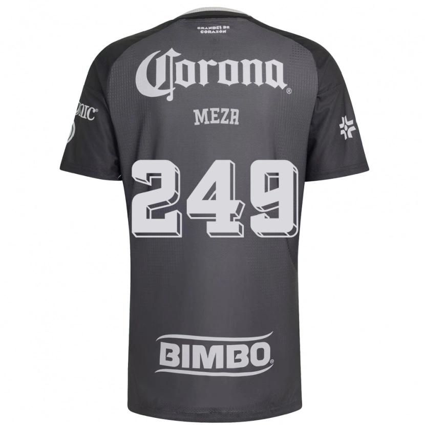 Danxen Damen Enrique Meza #249 Grau Weiß Schwarz Auswärtstrikot Trikot 2026/27 T-Shirt Schweiz