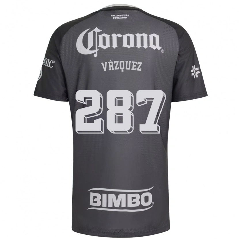 Danxen Damen Omar Vázquez #287 Grau Weiß Schwarz Auswärtstrikot Trikot 2026/27 T-Shirt Schweiz