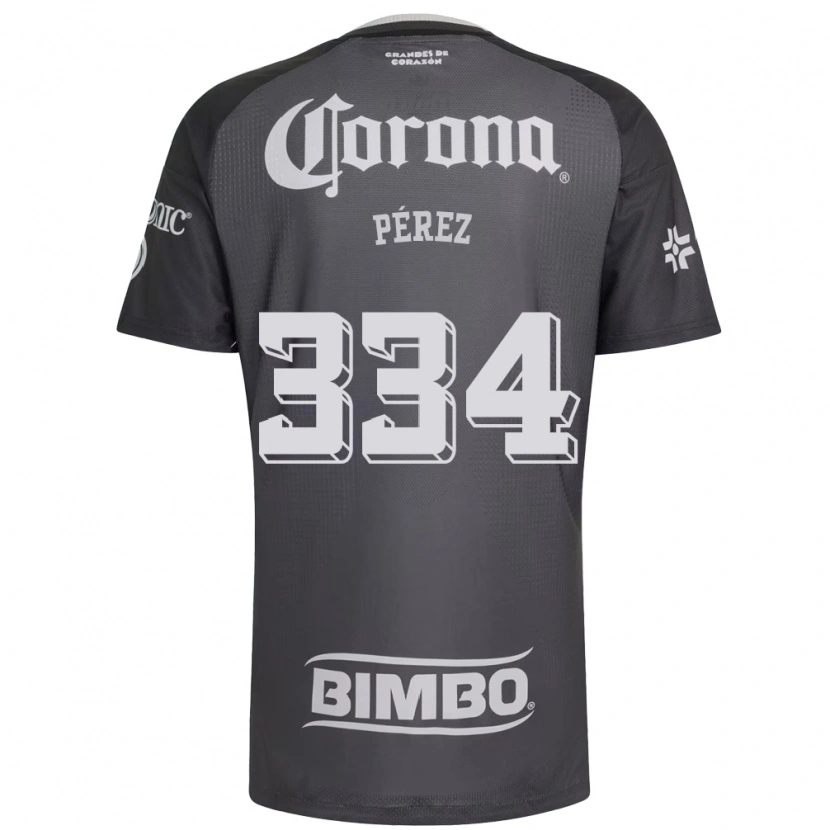 Danxen Damen Diego Pérez #334 Grau Weiß Schwarz Auswärtstrikot Trikot 2026/27 T-Shirt Schweiz