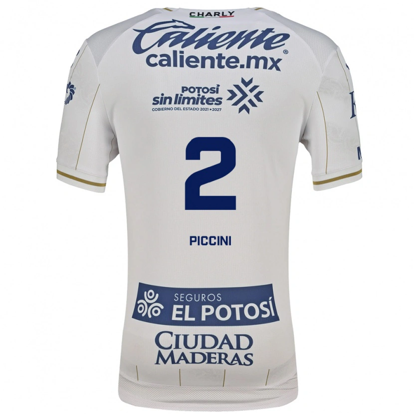 Danxen Damen Cristiano Piccini #2 Weiß Blau Auswärtstrikot Trikot 2026/27 T-Shirt Schweiz