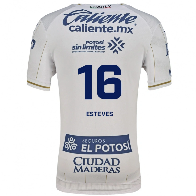 Danxen Damen Lucas Esteves #16 Weiß Blau Auswärtstrikot Trikot 2026/27 T-Shirt Schweiz