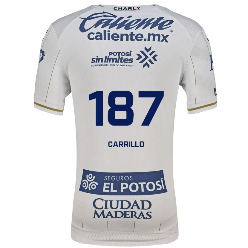 Danxen Damen Fernando Carrillo #187 Weiß Blau Auswärtstrikot Trikot 2026/27 T-Shirt Schweiz