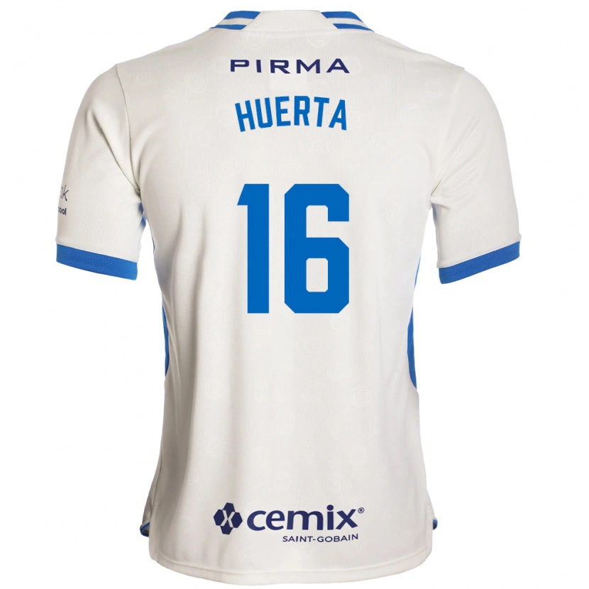 Danxen Damen Ana Gabriela Huerta #16 Weiß Blau Rot Auswärtstrikot Trikot 2026/27 T-Shirt Schweiz