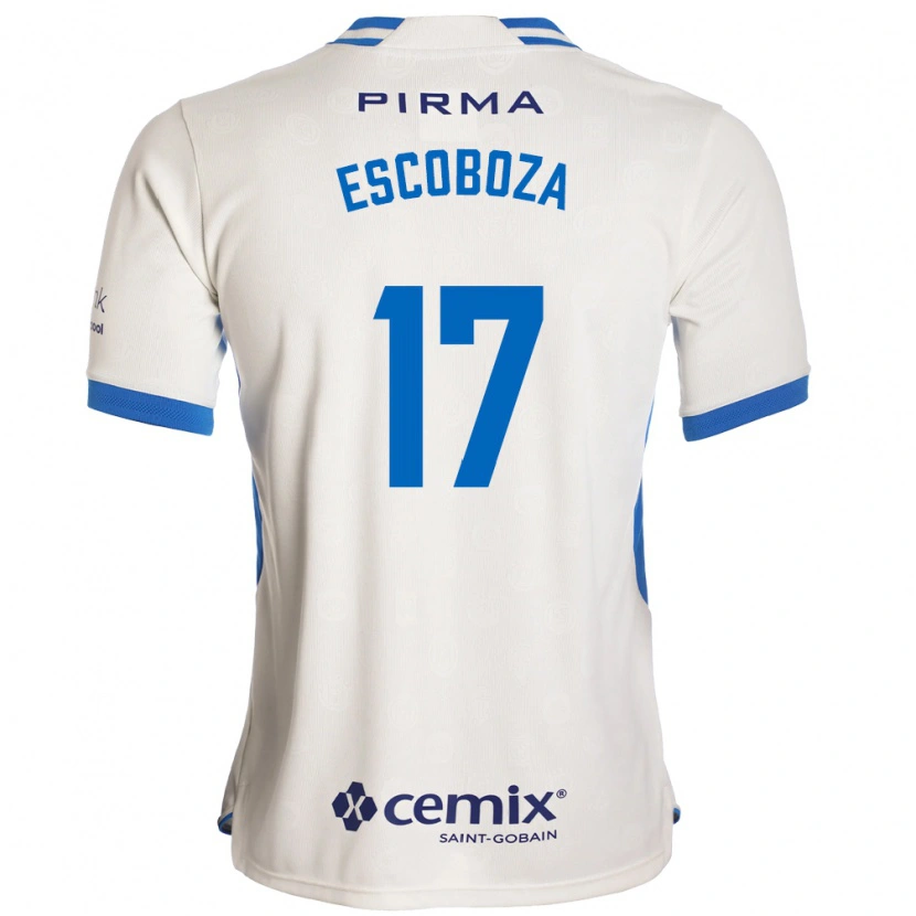 Danxen Damen Alonso Escoboza #17 Weiß Blau Rot Auswärtstrikot Trikot 2026/27 T-Shirt Schweiz
