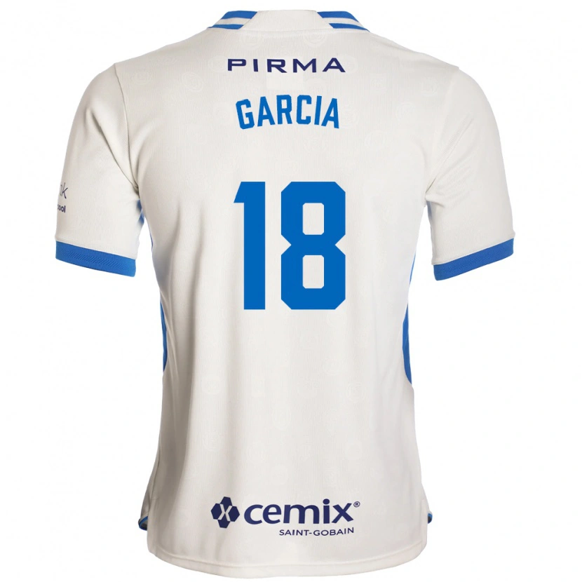 Danxen Damen Diana Garcia #18 Weiß Blau Rot Auswärtstrikot Trikot 2026/27 T-Shirt Schweiz