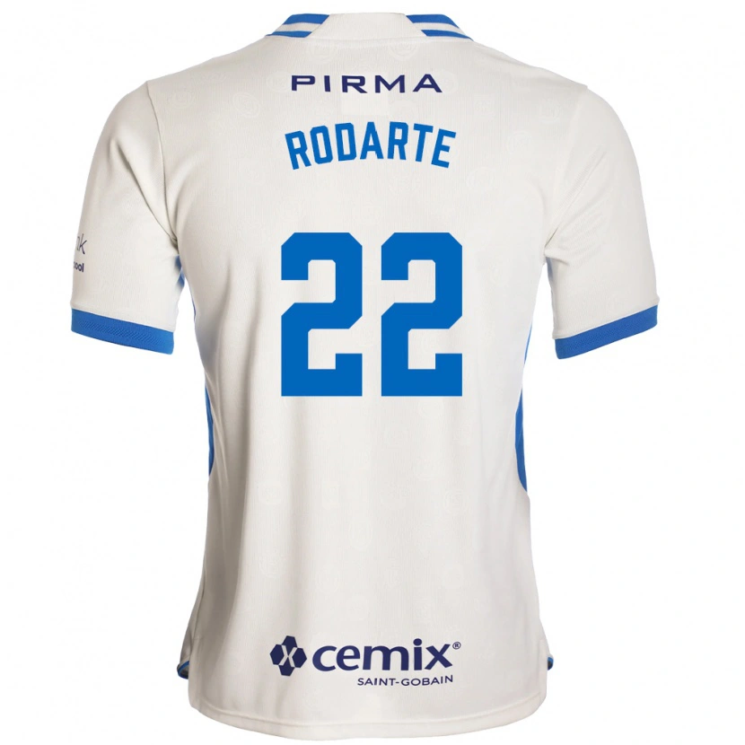 Danxen Damen Jorge Rodarte #22 Weiß Blau Rot Auswärtstrikot Trikot 2026/27 T-Shirt Schweiz