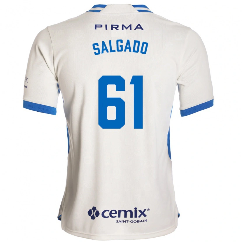 Danxen Damen Bruno Salgado #61 Weiß Blau Rot Auswärtstrikot Trikot 2026/27 T-Shirt Schweiz
