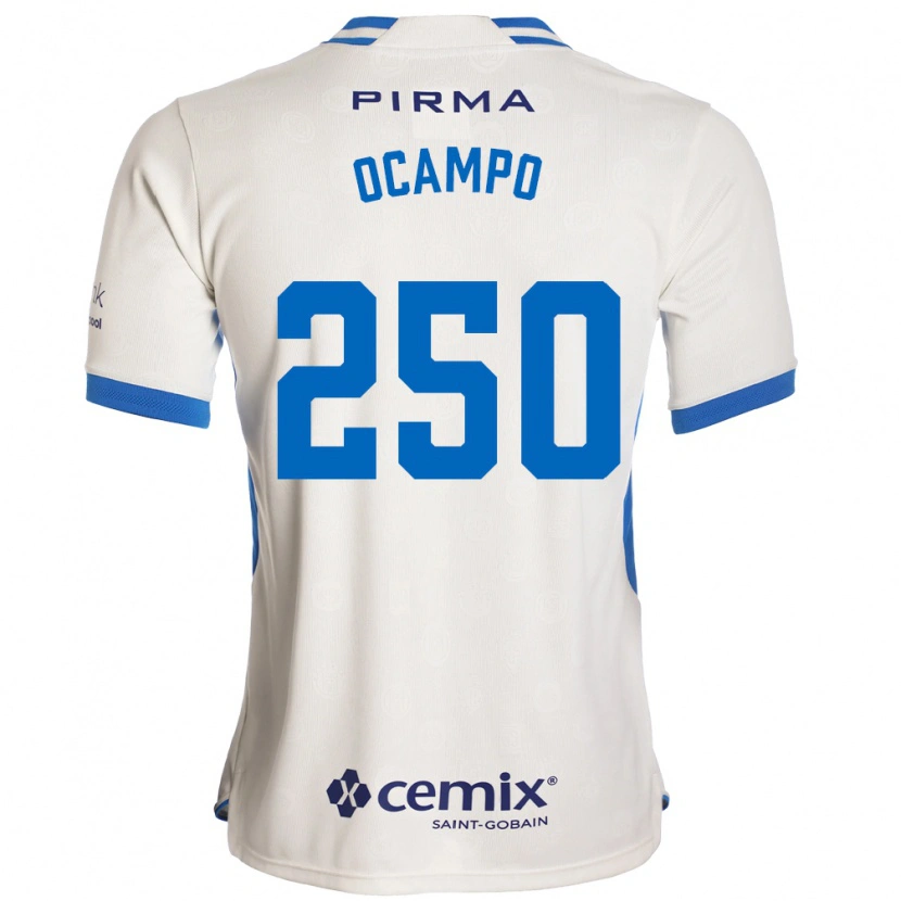 Danxen Damen Diego Ocampo #250 Weiß Blau Rot Auswärtstrikot Trikot 2026/27 T-Shirt Schweiz