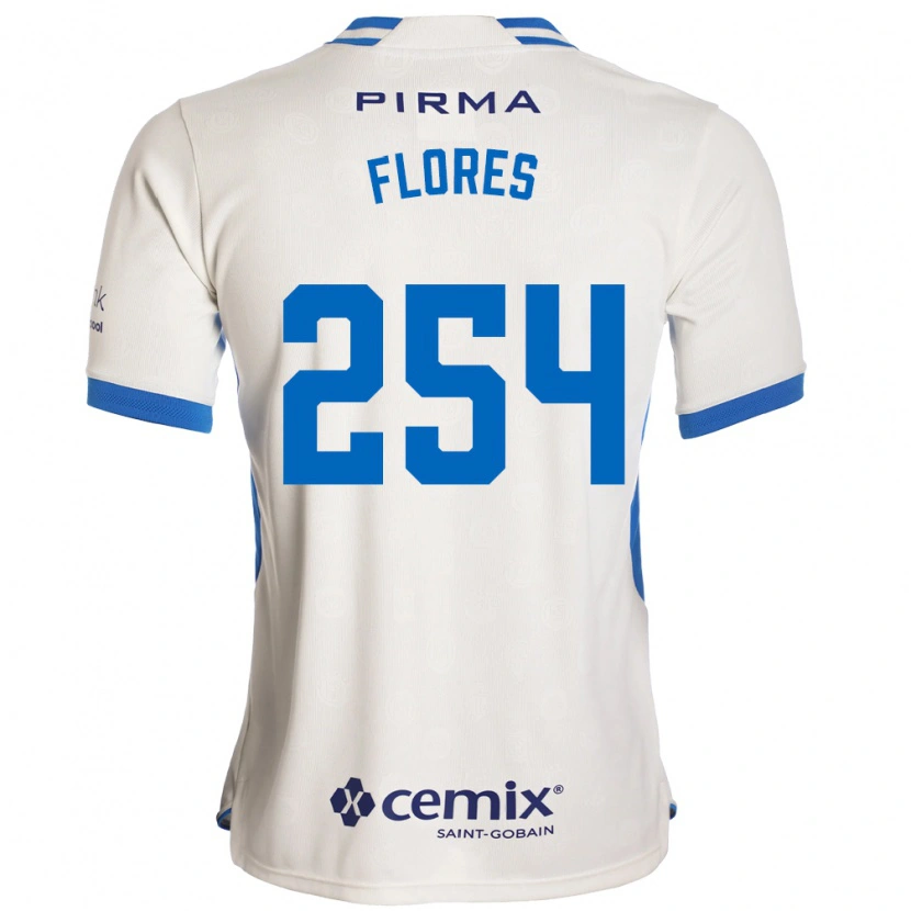 Danxen Damen Derek Flores #254 Weiß Blau Rot Auswärtstrikot Trikot 2026/27 T-Shirt Schweiz