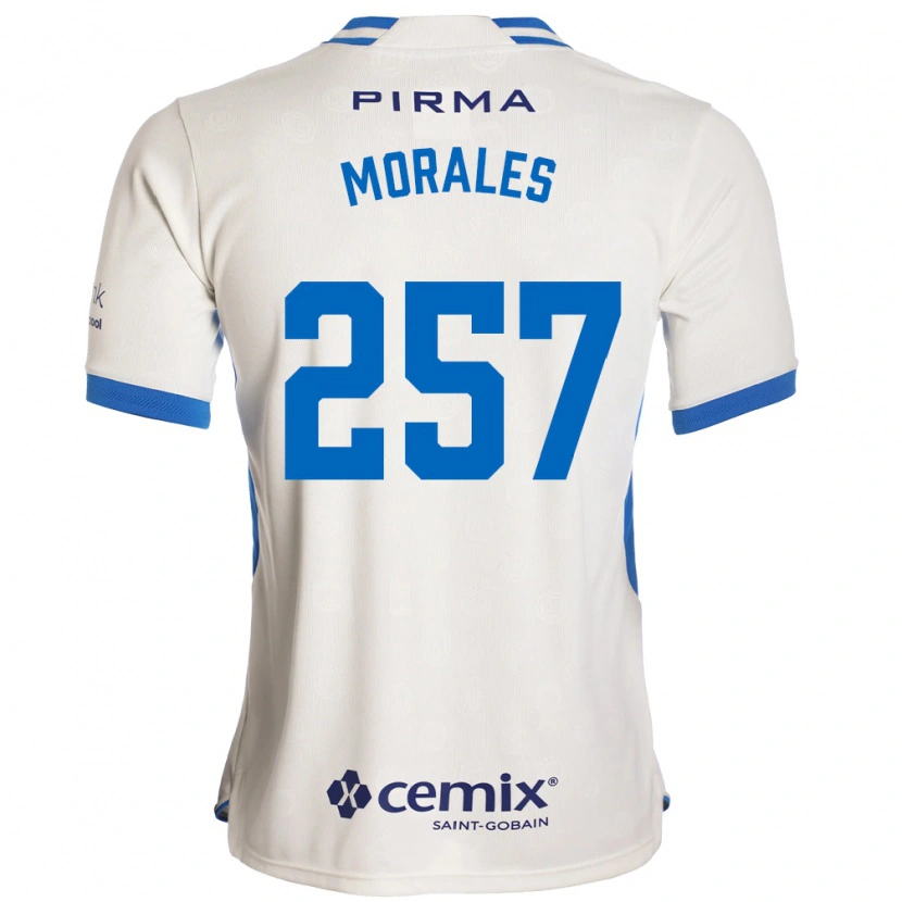 Danxen Damen Diego Morales #257 Weiß Blau Rot Auswärtstrikot Trikot 2026/27 T-Shirt Schweiz