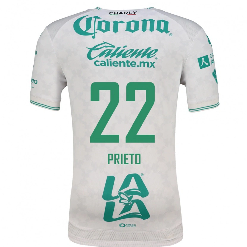Danxen Damen Ronaldo Prieto #22 Hellgrün Weiß Auswärtstrikot Trikot 2026/27 T-Shirt Schweiz