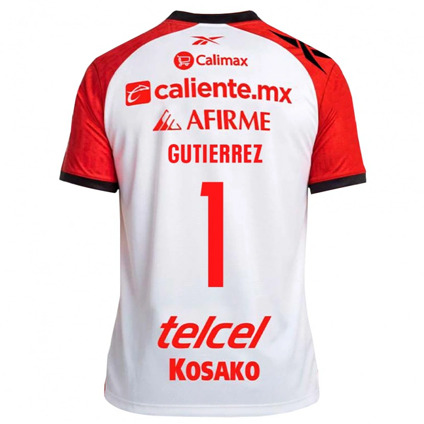 Danxen Damen Alejandra Gutierrez #1 Weiß Schwarz Rot Auswärtstrikot Trikot 2026/27 T-Shirt Schweiz