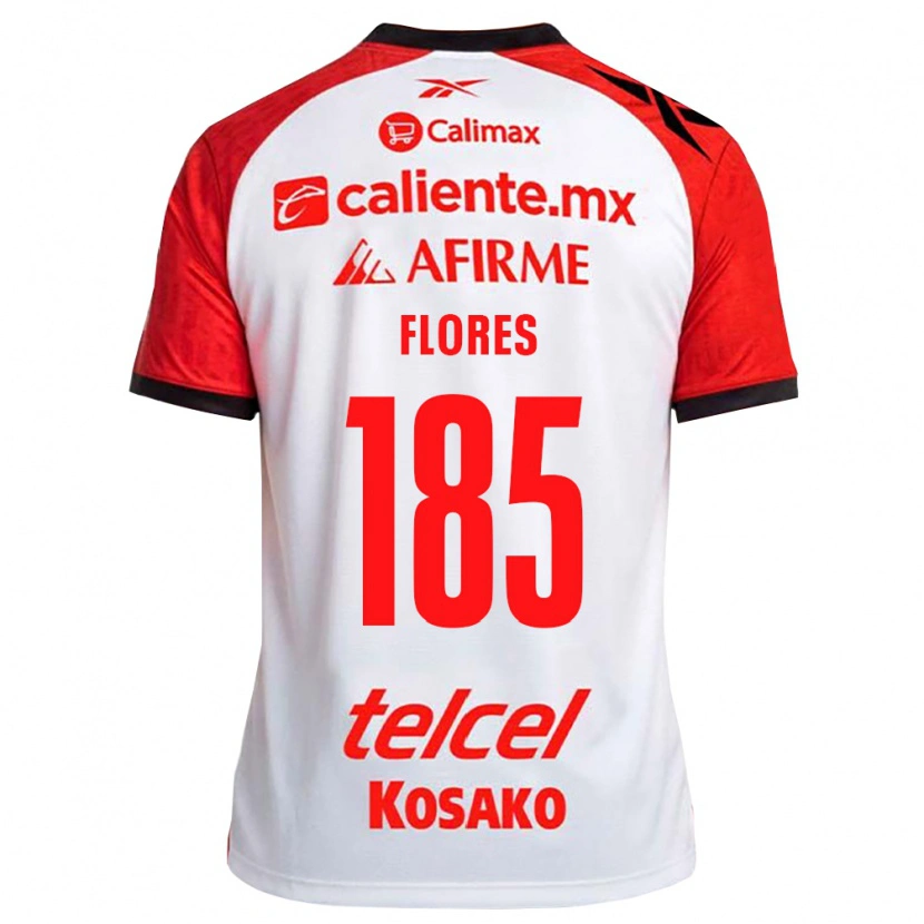 Danxen Damen Ismael Flores #185 Weiß Schwarz Rot Auswärtstrikot Trikot 2026/27 T-Shirt Schweiz