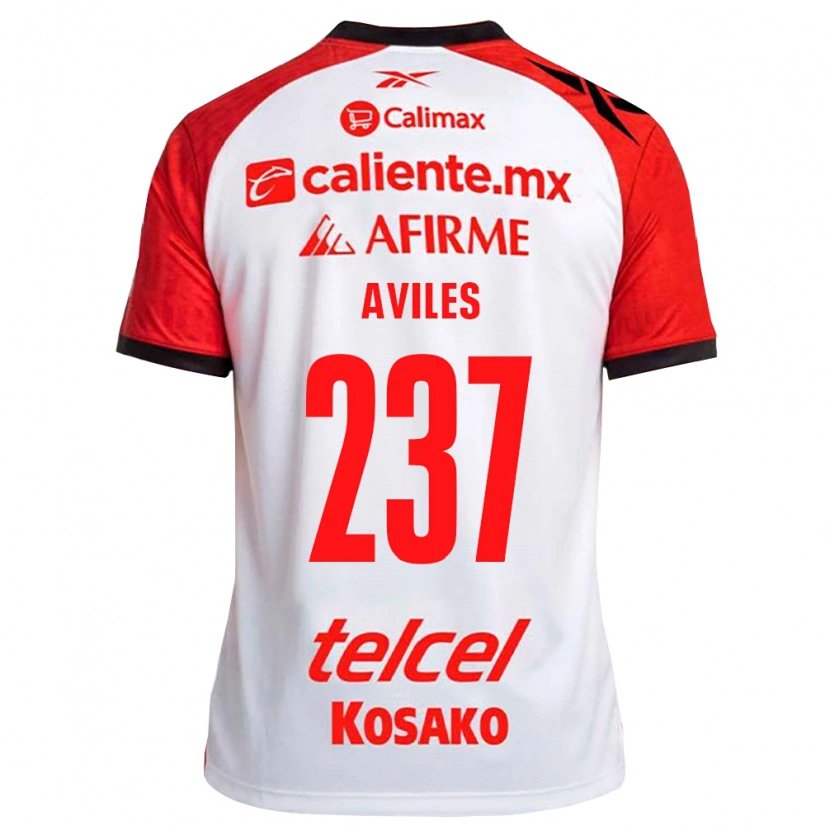 Danxen Damen Emiliano Áviles #237 Weiß Schwarz Rot Auswärtstrikot Trikot 2026/27 T-Shirt Schweiz