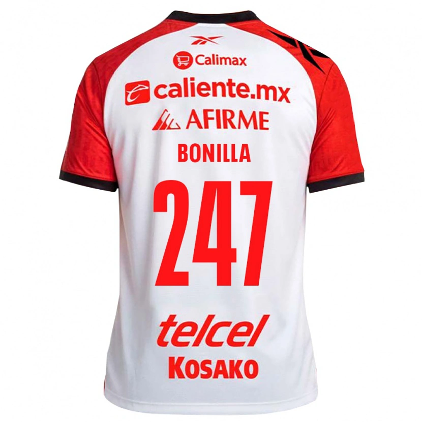 Danxen Damen Martín Bonilla #247 Weiß Schwarz Rot Auswärtstrikot Trikot 2026/27 T-Shirt Schweiz