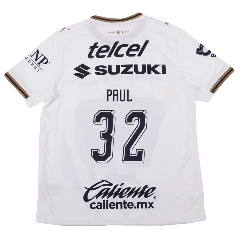 Danxen Damen Miguel Paul #32 Weiß Schwarz Braun Auswärtstrikot Trikot 2026/27 T-Shirt Schweiz