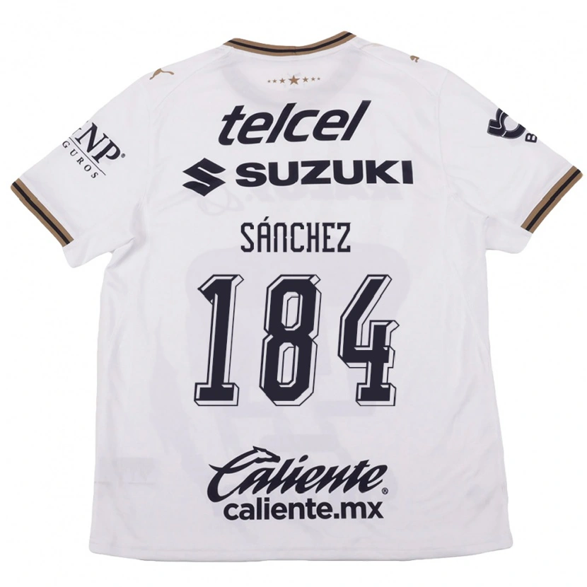 Danxen Damen Manuel Sánchez #184 Weiß Schwarz Braun Auswärtstrikot Trikot 2026/27 T-Shirt Schweiz